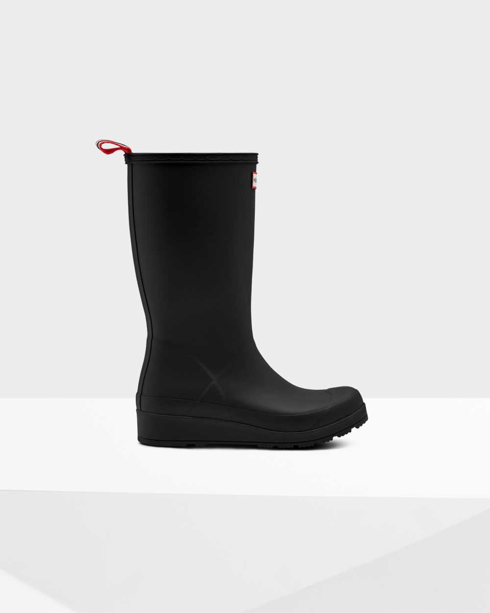 Botas De Agua Mujer - Hunter Original Play Tall Mid-Calf Negras - DWGTQV-145 - Negras